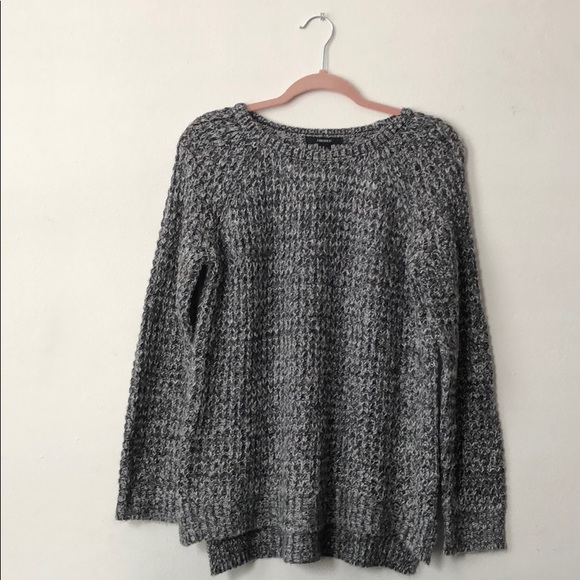 F21 Marled gray sweater - Picture 5 of 6